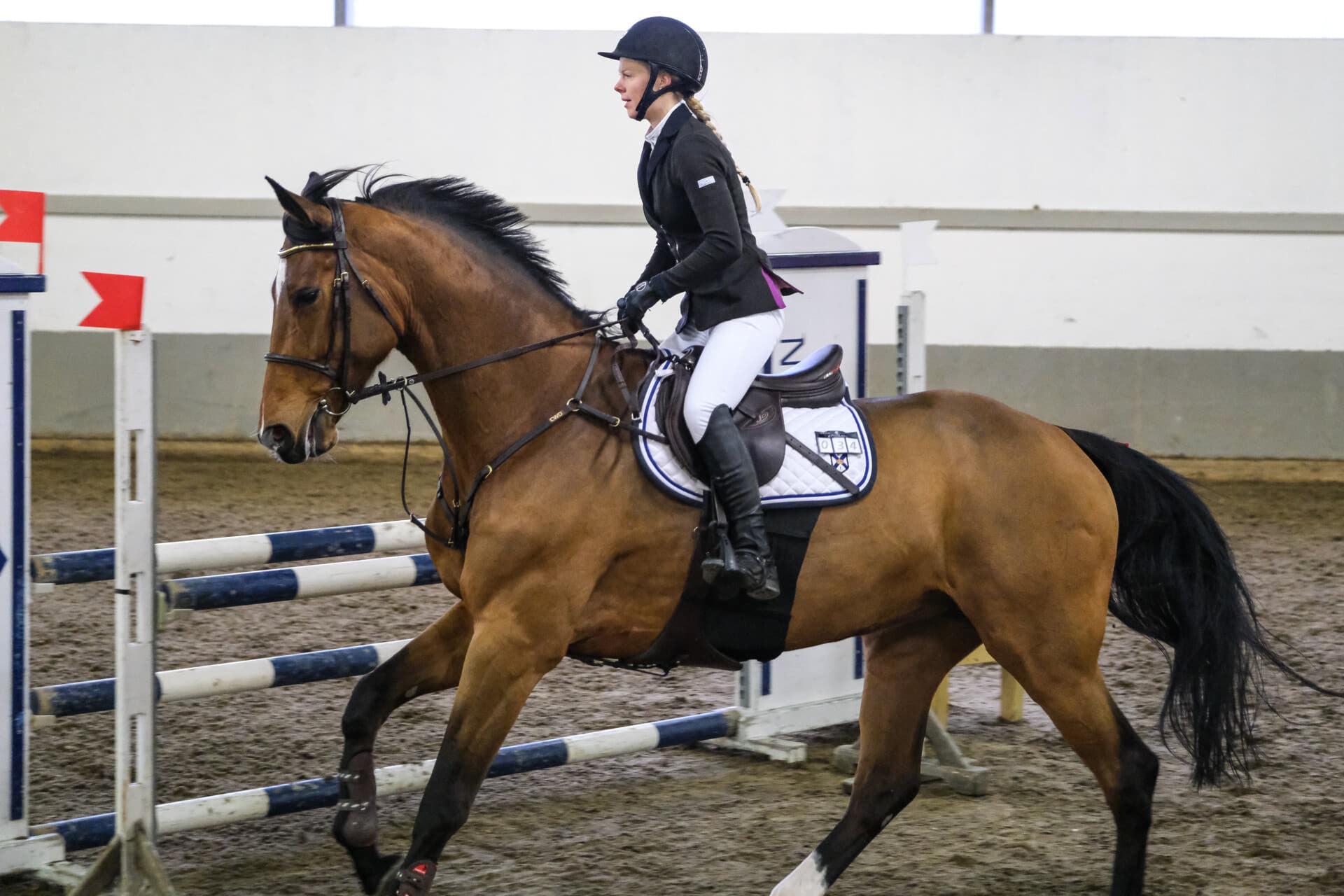 D-stevne Sandnes og Jæren Rideklubb 18-19.januar 2020